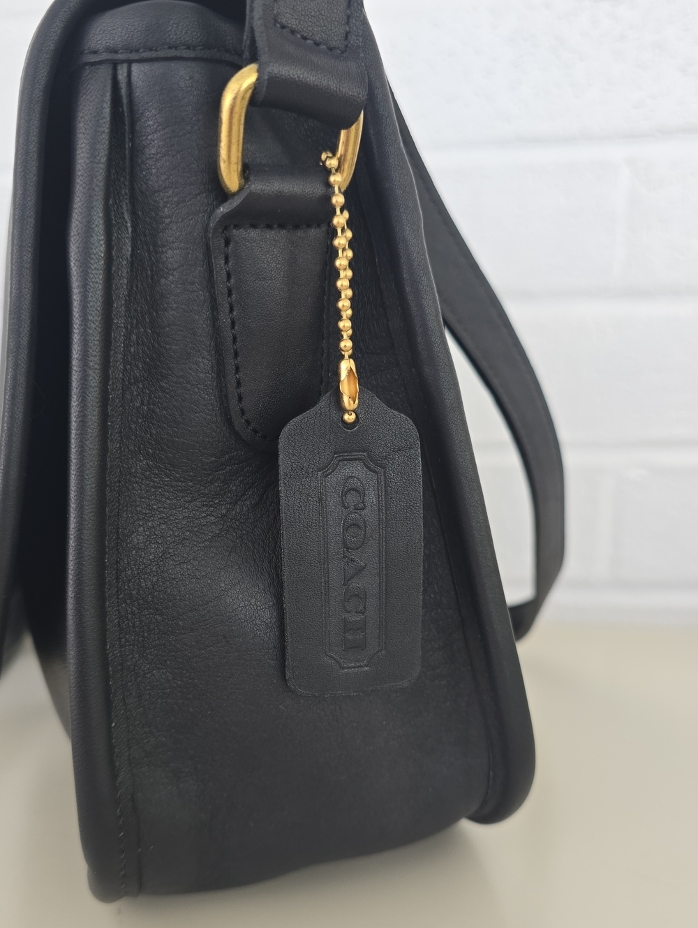 Coach Vintage City Bag 9790 Black Color Made In Costa Rica Shoulder/Crossbody - Picture 4 of 15